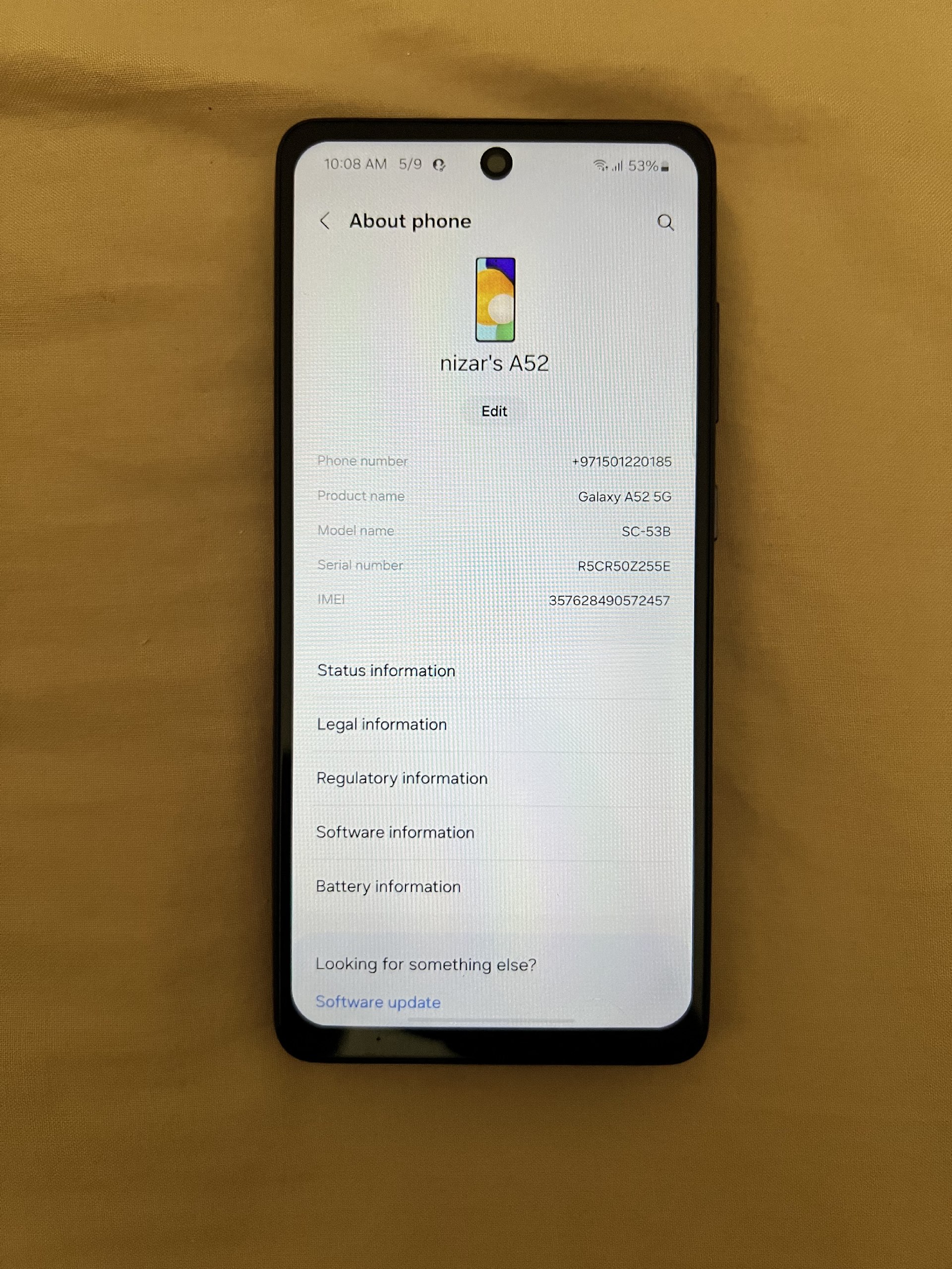 Samsung A52 5G
